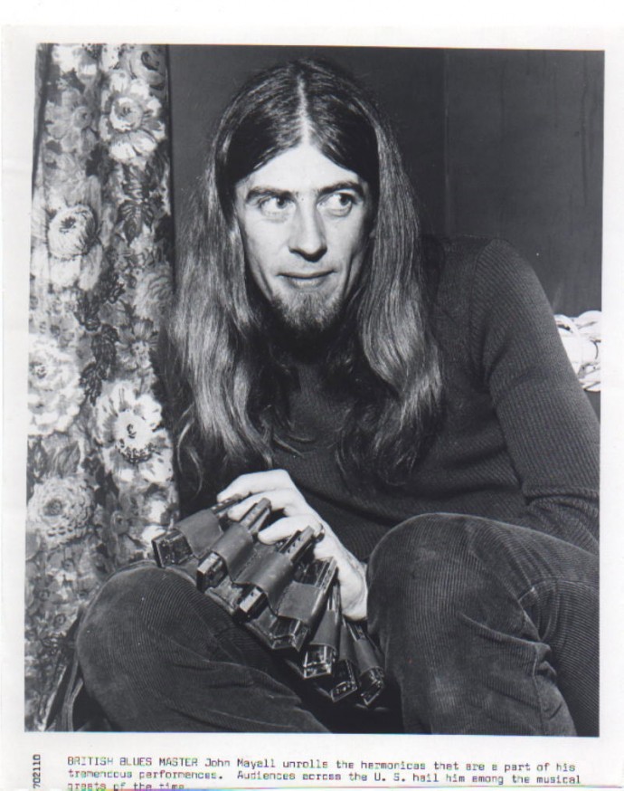 John Mayall: 9 e 10 Dicembre in Italia 